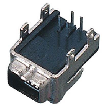 Mini IEEE 1394 4P female  90° SMT